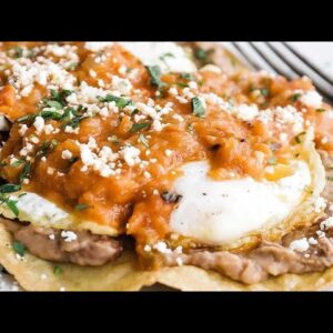 Huevos Rancheros - the most simple, delicious breakfast of all time! #shorts #asmr