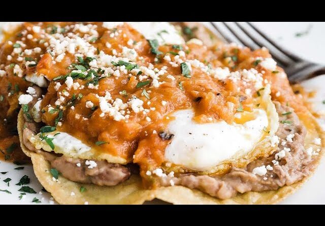 Huevos Rancheros - the most simple, delicious breakfast of all time! #shorts #asmr