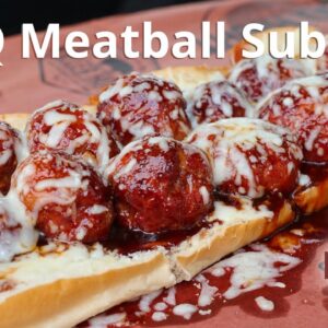 BBQ Meatball Sub