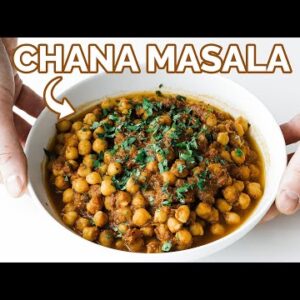 Homemade Chana Masala Recipe