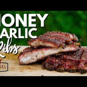 Honey Garlic Ribs Recipe - How To Cook Ribs On A Pellet Grill