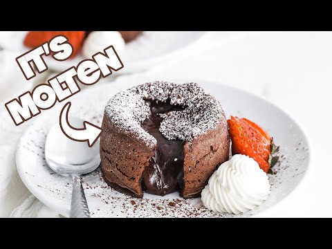 Molten Chocolate Lava Cake Recipe