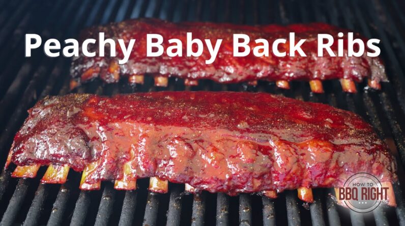 Peachy Baby Back Ribs