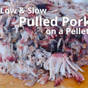 Pellet Grill Pulled Pork