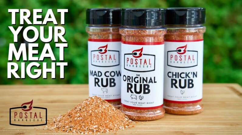 Postal Barbecue BBQ Rubs - Best BBQ Rubs for Pork, Chicken and Beef