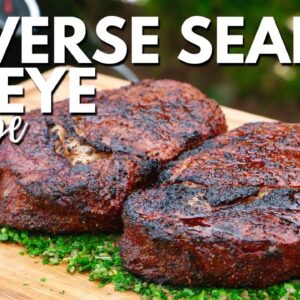 Reverse Sear Ribeye Steak With Board Sauce Recipe - How to Grill Ribeye Steak