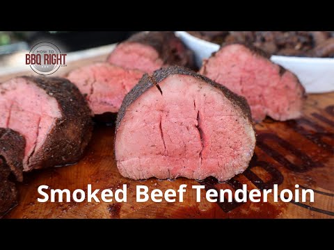 Smoked Beef Tenderloin on Pellet Grill