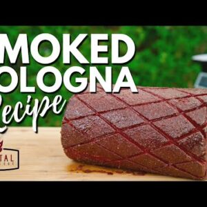 Smoked Bologna Recipe - How To Smoke Bologna on the BBQ EASY