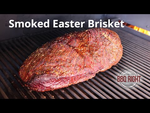Smoked Easter Brisket