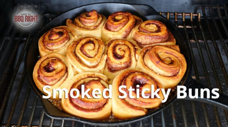 Smoked Sticky Buns