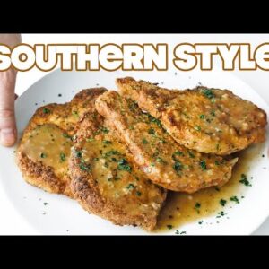 Southern Fried Pork Chops Recipe + Pan Gravy