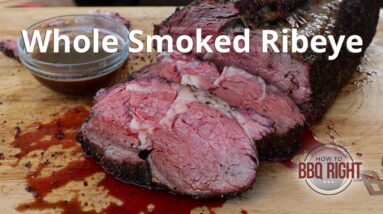 Whole Smoked Ribeye Recipe