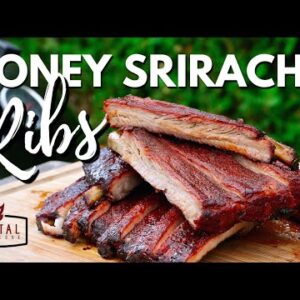 Honey Sriracha Smoked Ribs Recipe - How to Smoke Ribs