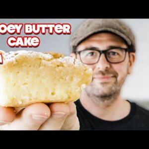 Ooey Gooey Butter Cake with EXTRA Goo