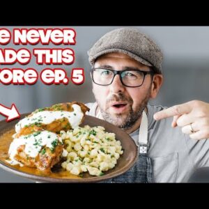 Professional Chef Makes Chicken Paprikash (Paprikas Csirke) for the FIRST time