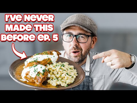 Professional Chef Makes Chicken Paprikash (Paprikas Csirke) for the FIRST time