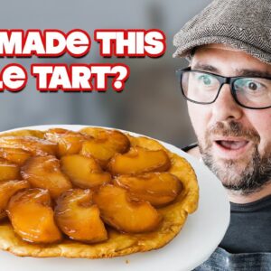I was BLOWN AWAY by the FLAVORS in this Tarte Tatin