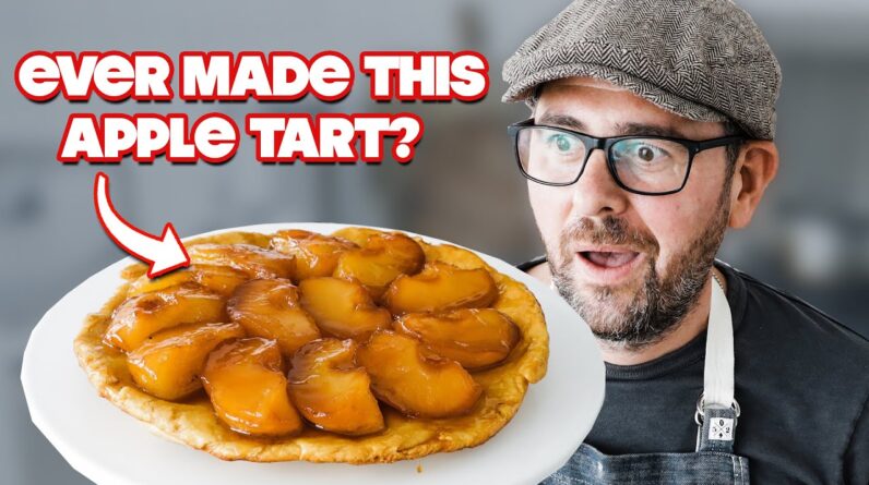 I was BLOWN AWAY by the FLAVORS in this Tarte Tatin