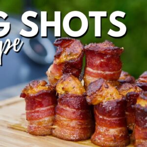 Pig Shots Recipe - How to Make Pig Shots on the BBQ #shorts