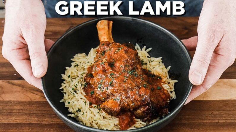 You Can't Find a MORE Flavorful Way to Make Lamb Shanks Then This