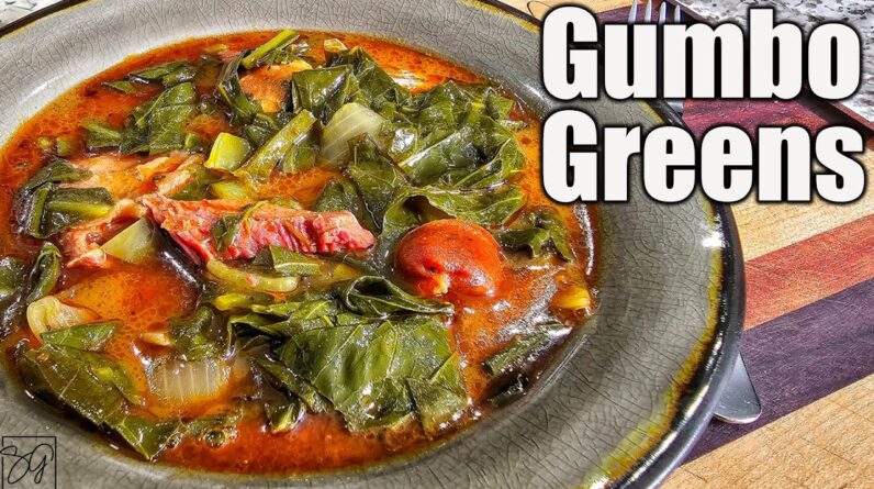 Gumbo Style Collard Greens | Gumbo Greens