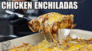 How to Make the Best EVER Chicken Enchiladas