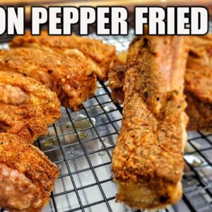 How to Make the BEST Lemon Pepper Fried Ribs!