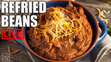 Authentic Refried Beans Recipe: A Taste of Mexico in Your Kitchen! | Live with AB