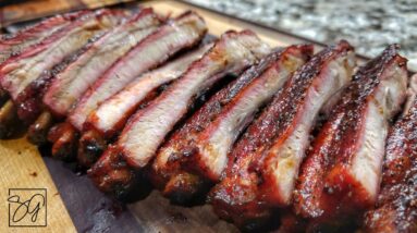 Smoked BBQ Ribs with @KingofFoodsNetwork