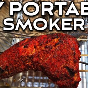 A Do-It-Yourself Portable Smoker For Camping, Beach Trips, And More