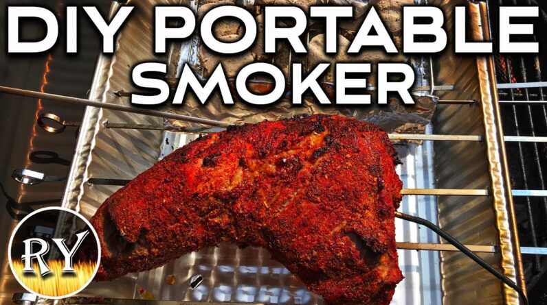A Do-It-Yourself Portable Smoker For Camping, Beach Trips, And More
