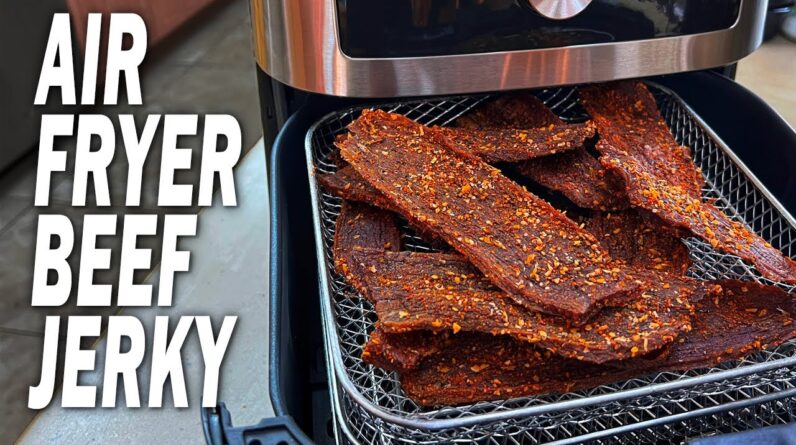 Beef Jerky In The Air Fryer - It Works!