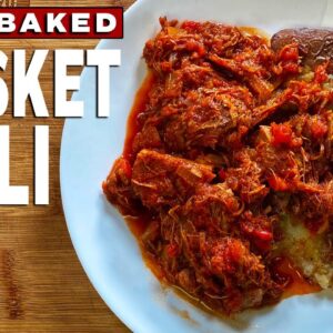 Brisket Chili - Amazing Chili Baked In The Oven