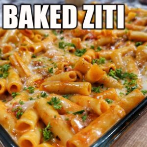 Delicious Baked Ziti - Try it tonight!