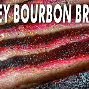 Honey Bourbon BRISKET Smoked On The Pellet Grill