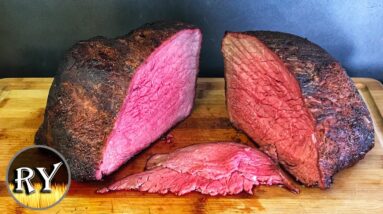 Rump Roast Smoked On The Weber Kettle