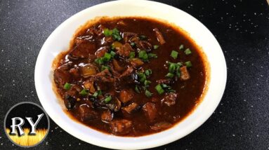 Smoked Chuck Roast Chili Colorado - My Easy Recipe