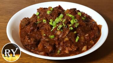 Smoked Chuck Roast Chili