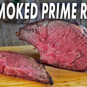 Smoked Prime Rib - A Holiday Classic