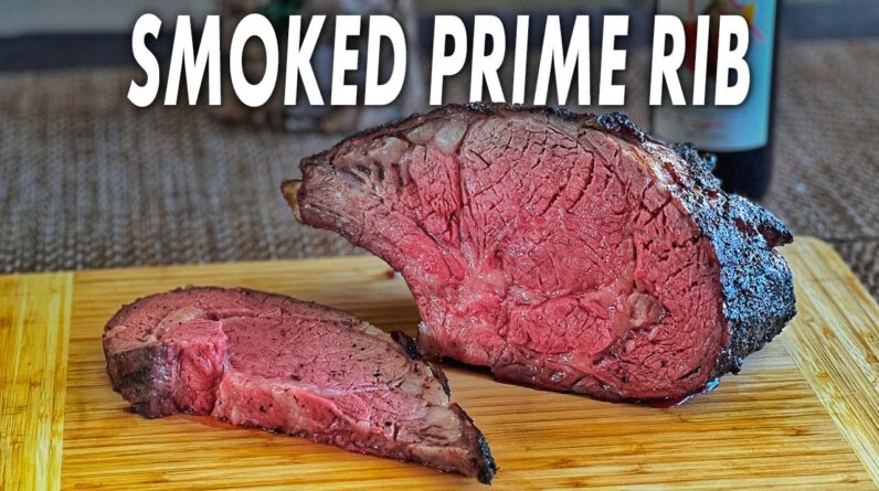 Smoked Prime Rib - A Holiday Classic