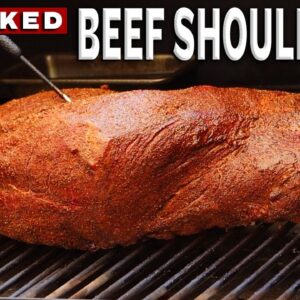 Boneless BEEF SHOULDER Smoked On The Pellet Grill - Camp Chef Woodwind WiFi 24