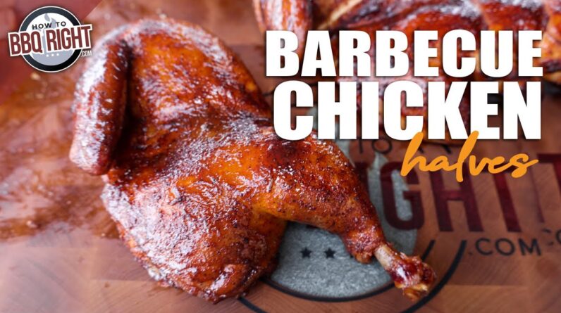 The JUICIEST Way to Smoke Barbecue Chicken…