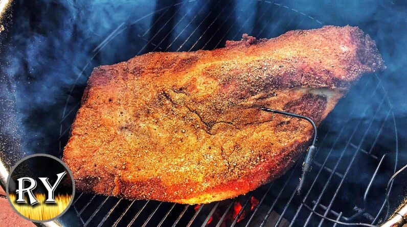 Wagyu Brisket Smoked On The Pit Barrel Cooker