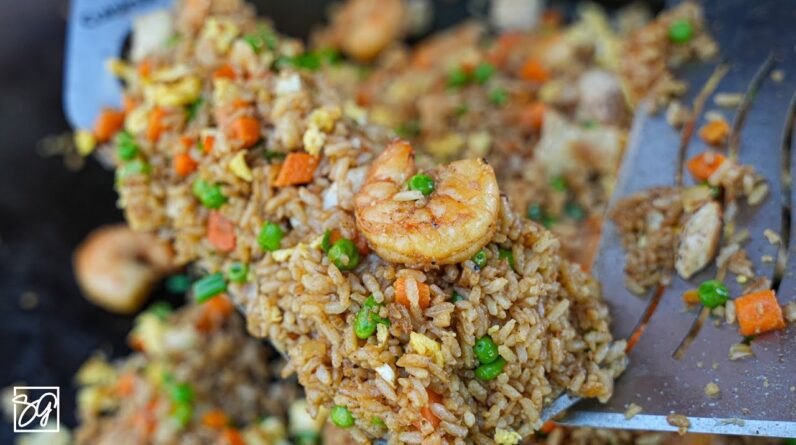 Chicken and Shrimp Fried Rice in 30 minutes