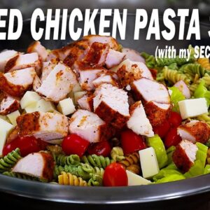 My Secret Homemade Dressing Will Make This Grilled Chicken Pasta Salad The Star Of Your BBQ