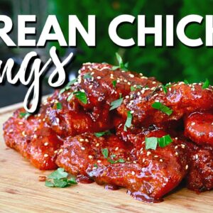 Korean Chicken Wings Recipe - Gochujang wings