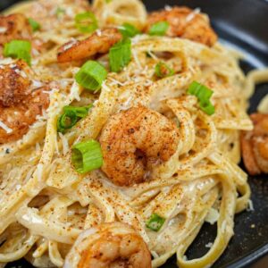 Satisfy Your Cravings: Cajun Shrimp Alfredo with @MrMakeItHappen