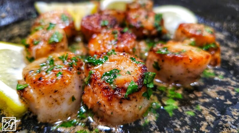 The Secret to Making Perfect Savory Butter Garlic Scallops