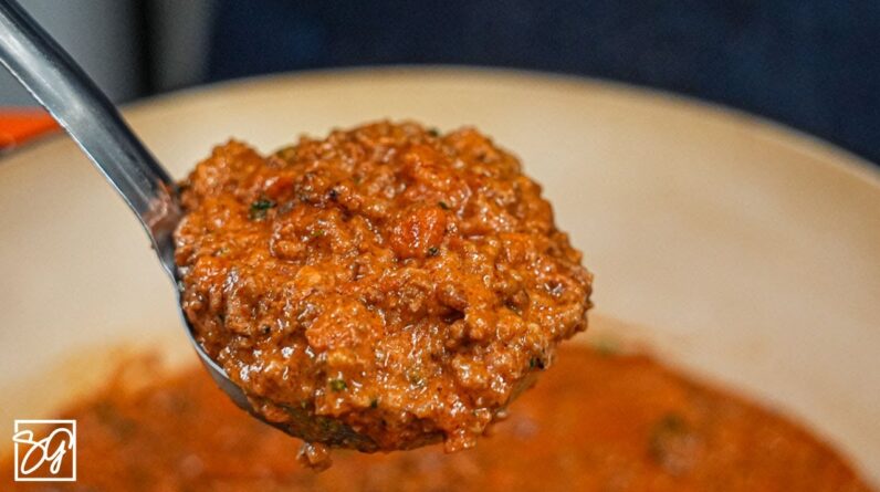 Mouthwatering Bolognese Sauce at Home