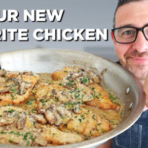 My Family is OBSESSED with this Chicken Scallopini Recipe